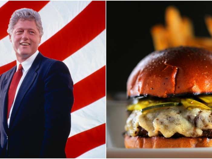 Bill Clinton: Cheeseburgers