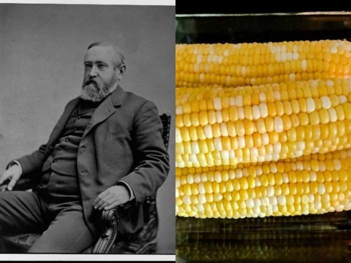 Benjamin Harrison: Corn