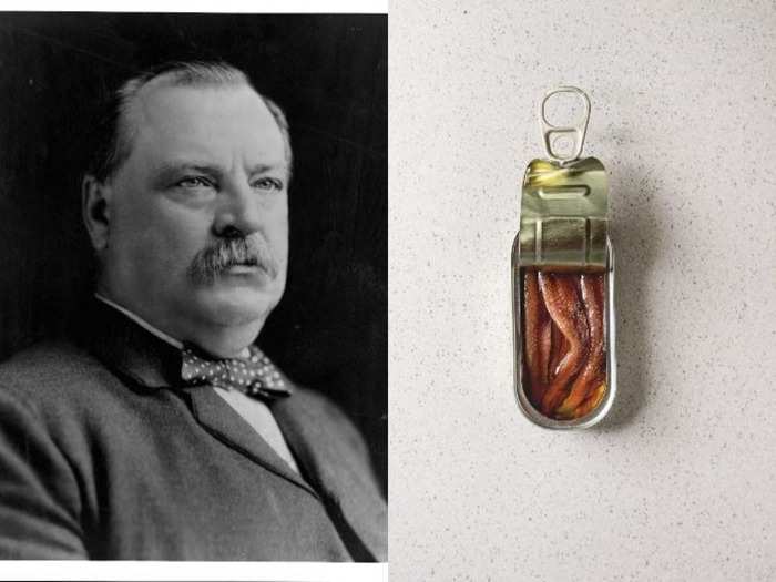 Grover Cleveland: Pickled herring