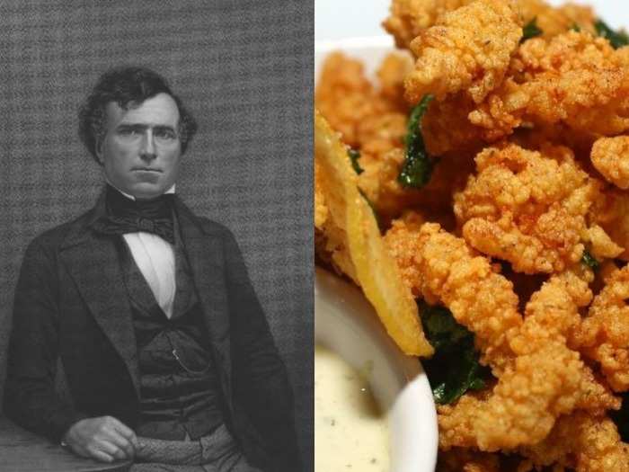 Franklin Pierce: Fried clams