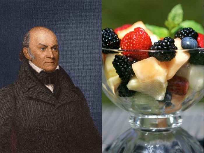 John Quincy Adams: Fresh fruit