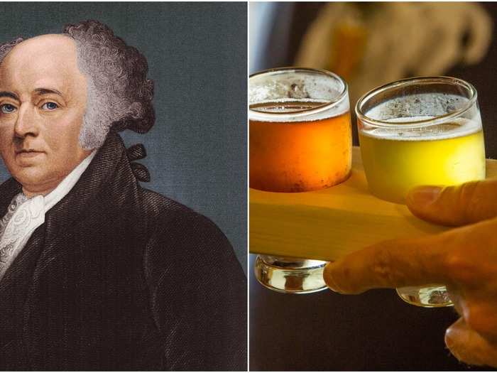 John Adams: Hard cider