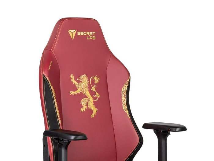 ... and this chair is for anyone who roots for House Lannister from "Game of Thrones."