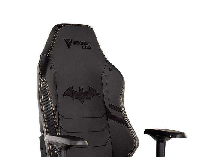 I prefer the original design of the chair, but you can also spend about $30 more to get a special-edition chair with a pop culture flair to it. This one is is themed after Batman...