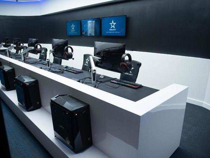 The GameStop Performance Center will also have a number of high-powered gaming setups for visitors to play the latest PC games, while casual gamers will have access to tablets for mobile games like "Fortnite."