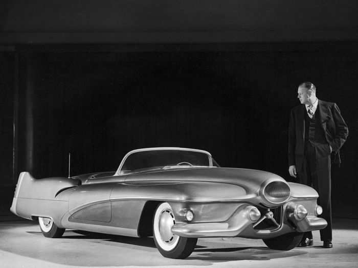 Designer Harley Earl steered GM through its best-remembered styling decades.