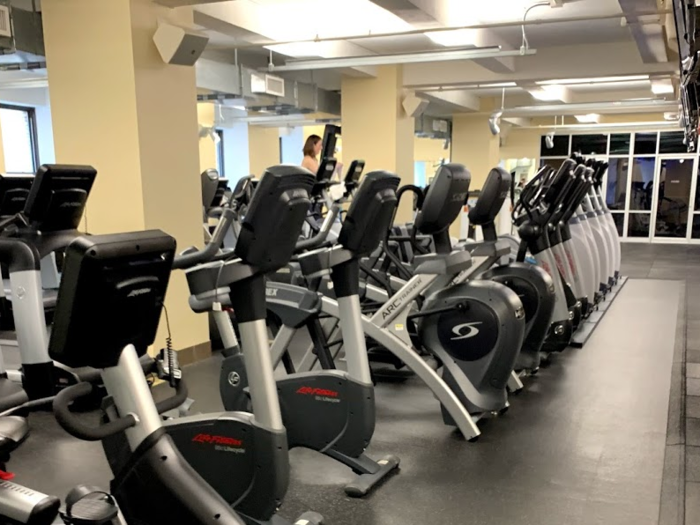 Brooklyn Heights: Similar to a slightly elevated hotel gym.