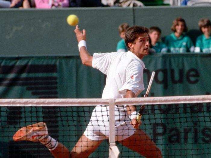 1987: Éric Winogradsky over Stefan Edberg in the second round