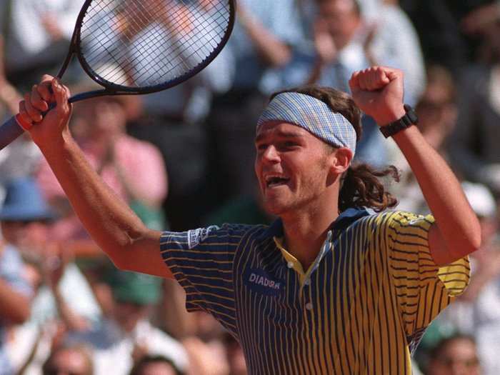 1997: Gustavo Kuerten over everybody