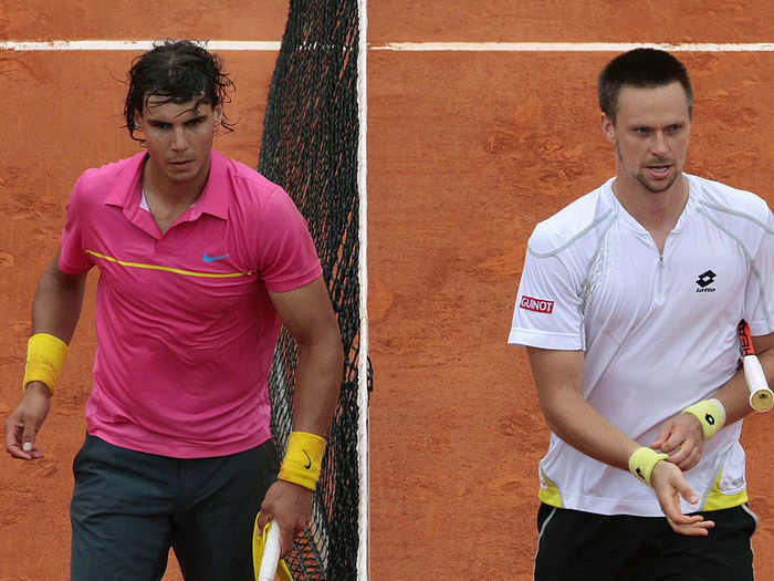 2009: Robin Söderling over Rafael Nadal in the fourth round