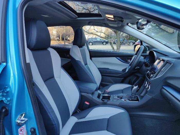 6. Quality interior: Much like the other Subaru