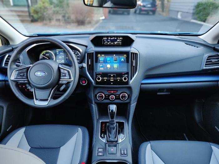 5. Interior ergonomics: The Crosstrek