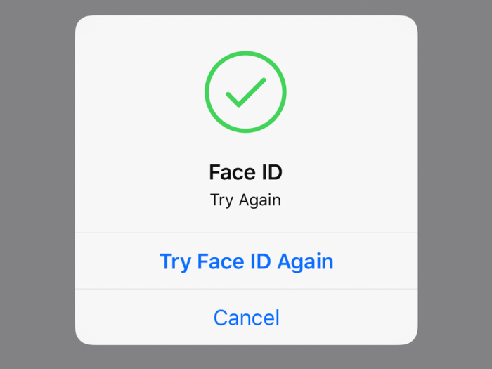 Then, authenticate with Face ID, Touch ID, or your passcode to confirm that this card will be used for Express Transit.