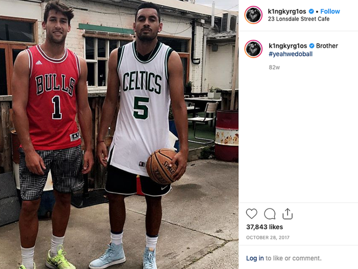 One issue that has plagued Kyrgios — he likes basketball more than tennis. He has said so himself!