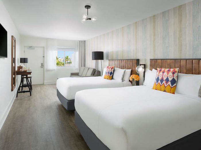 MIAMI: Two connecting suites at Washington Park Hotel South Beach — $398.40.