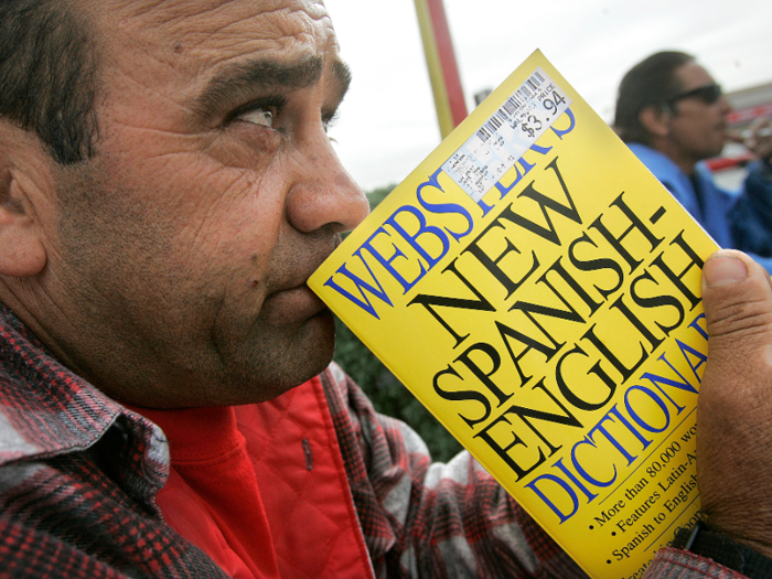 Most Americans only speak one language — English