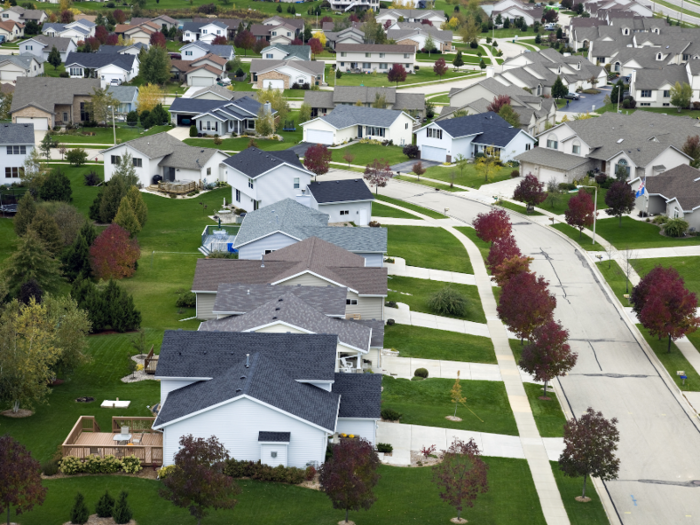 The US has very different suburbs than China does