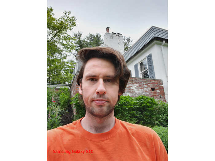 The Galaxy S10 and OnePlus 7 Pro take very similar selfies, but the OnePlus 7 Pro does better with colors.