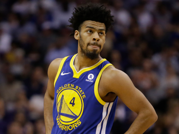 Backup guard Quinn Cook went undrafted. He was waived five different times before landing with the Warriors in 2017. He