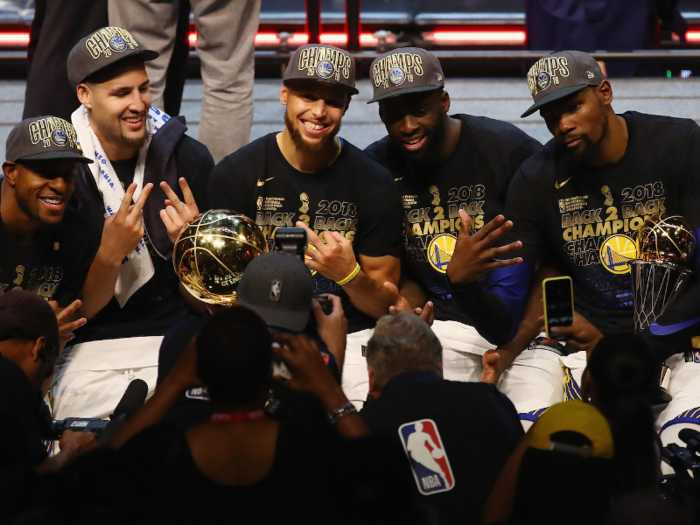 Led by Durant, the Warriors have won the last two Finals and dominated the NBA.