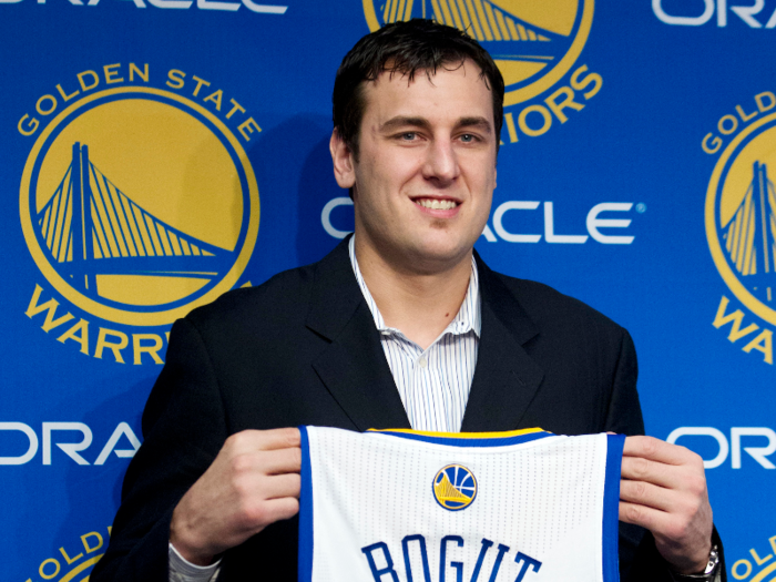 That same year, the Warriors traded Monta Ellis for Andrew Bogut, giving them a defensive anchor (and a former No. 1 pick, too).