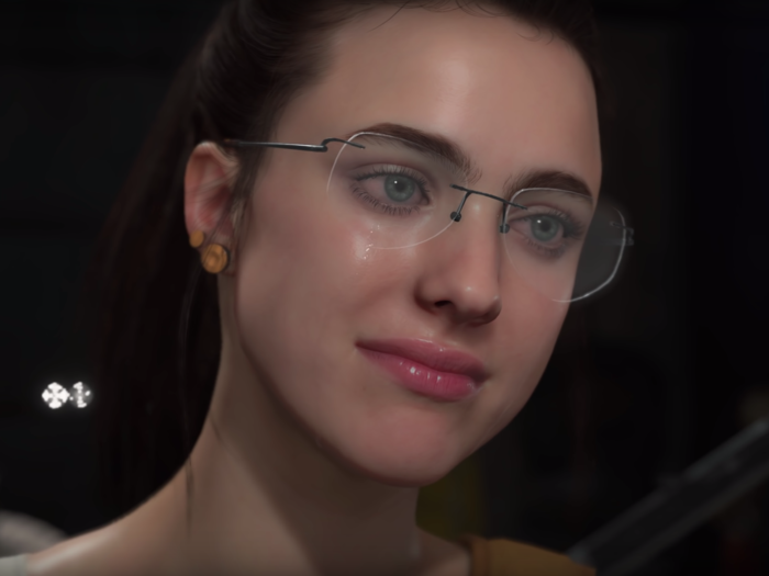 ...to Margaret Qualley, known in-game as "Mama"....