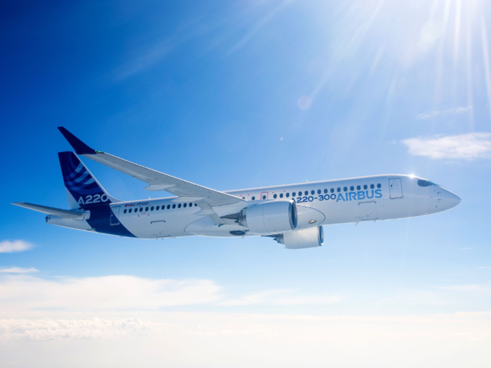 In July 2018, Airbus took full control of the C Series program from Bombardier and rebranded the innovative carbon composite jet the A220.