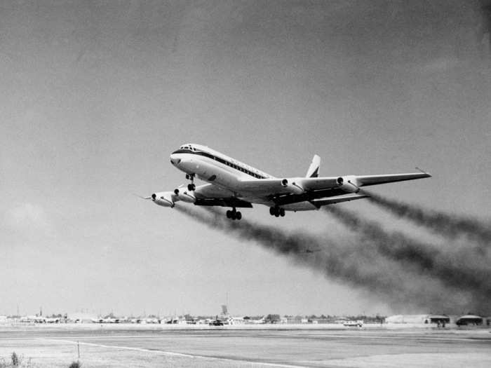 After all, the Douglas DC-8 and ...