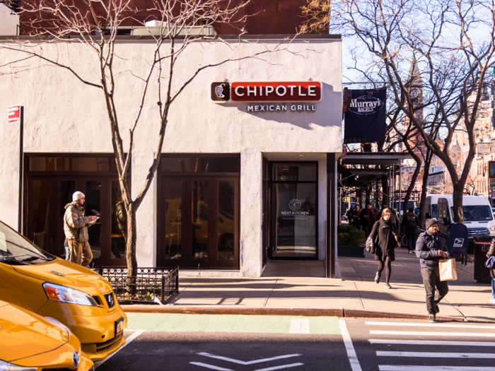 Chipotle employees reported hourly pay between $9 and $11.