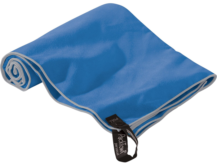 A packable, quick-drying microfiber towel.