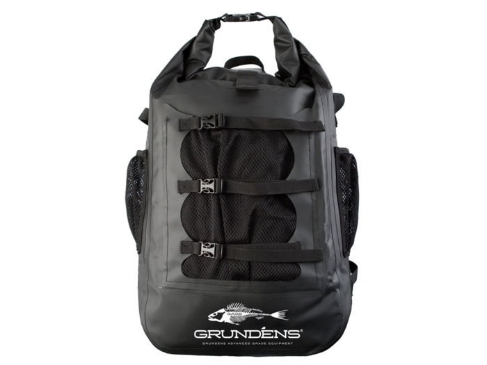 A waterproof, roll-top backpack fit for the fly-fishing expedition of his dreams.