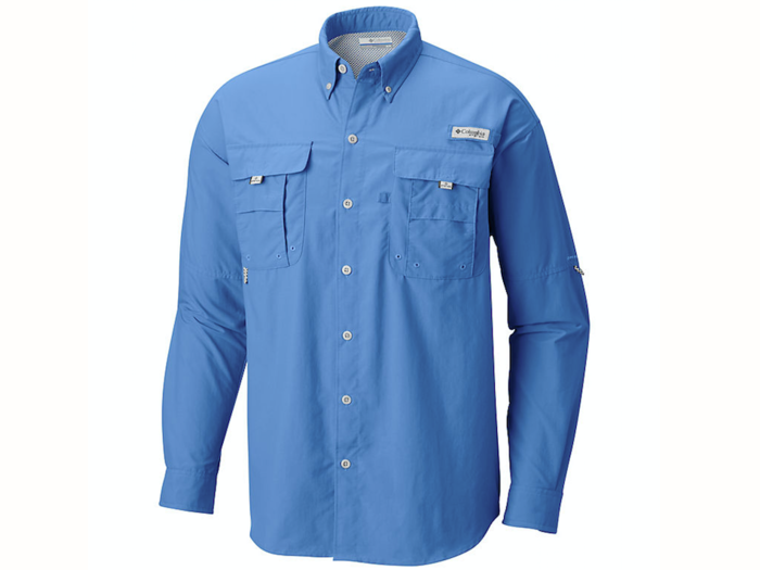 A cool, breathable, UPF-treated fishing shirt