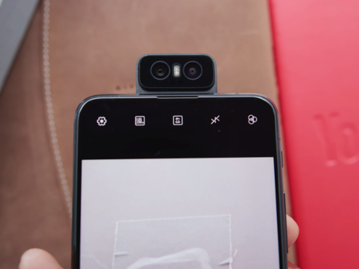 Asus also says the phone is rated for 100,000 opens and closes of the motorized camera, which should definitely last you for a couple of years or so.