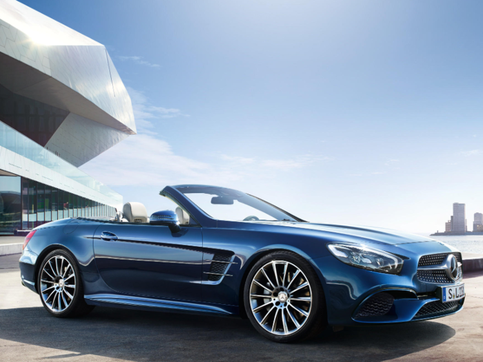 Mercedes-Benz SL Class cars cost $111,671 over the course of five years