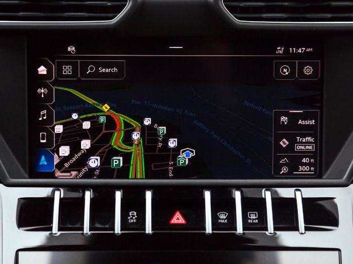 The Audi tech that undergirds the system is first-rate.