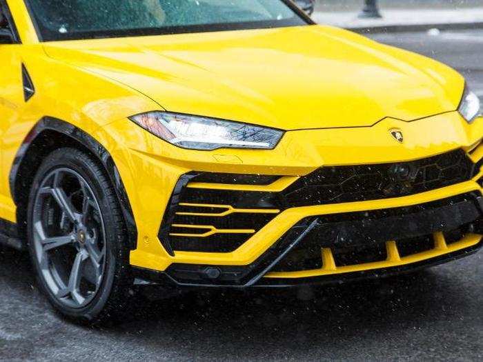 The Lamborghini Urus, like the brand