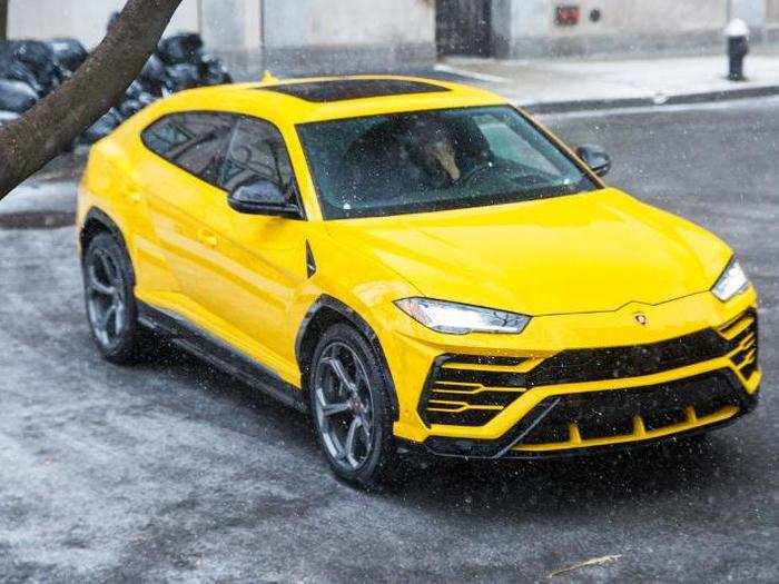 And booming the Urus is. It