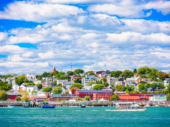 24. Portland, Maine, has a population of 66,417.