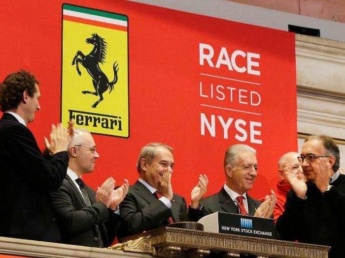 With its IPO, Ferrari has completed its transformation from a startup racing operation to a multi-billion-dollar global brand. But true to its roots, Ferrari trades on the New York Stock Exchange under the ticker symbol RACE.