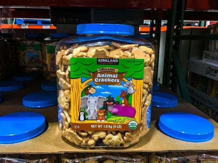 FOUR-POUND JAR OF ANIMAL CRACKERS: Lemonade entrepreneurs have the opportunity to set themselves apart from the competition by offering free animal crackers with each cup, kind of like the Biscoff cookies that they give out on planes.