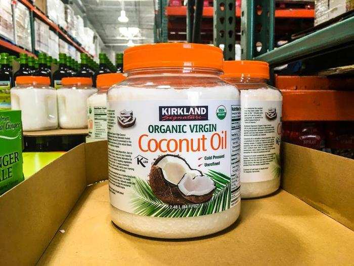 FIVE POUNDS OF COCONUT OIL: Coconut oil is delicious on toast and great for your skin. With this much of it, you could cover a whole bakery for days or enjoy silky-smooth skin for the rest of your life.