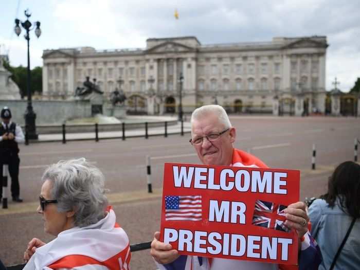 The official state visit comes nearly two years after the president was initially invited. Protesters are expected to welcome the president with much controversy and ceremony, including displaying a 20-foot inflatable blimp of Trump looking like a baby.