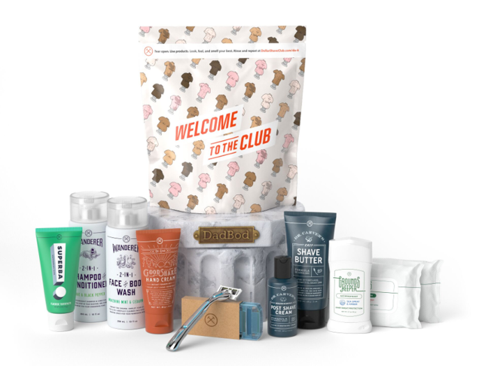 A complete body-care set for all the dad bods out there