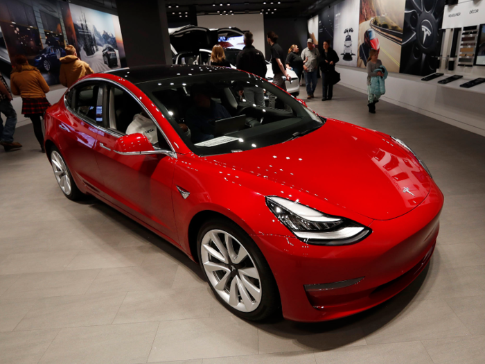 23. Tesla: 4.3% of humanities and liberal-arts students ranked the electric automaker among their top five ideal employers.