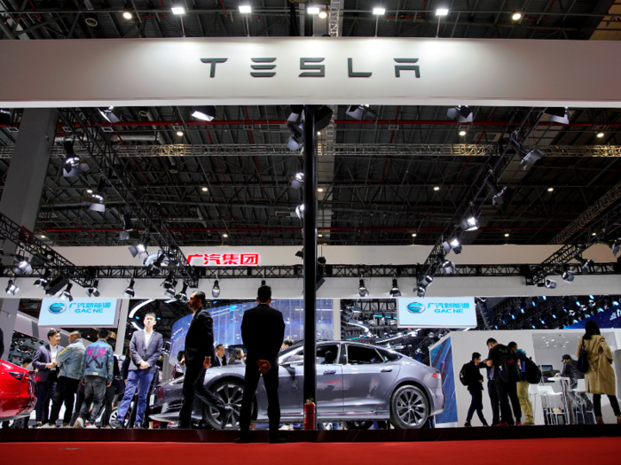 16. Tesla: 5.3% of natural-sciences students ranked the electric automaker among their top five ideal employers.