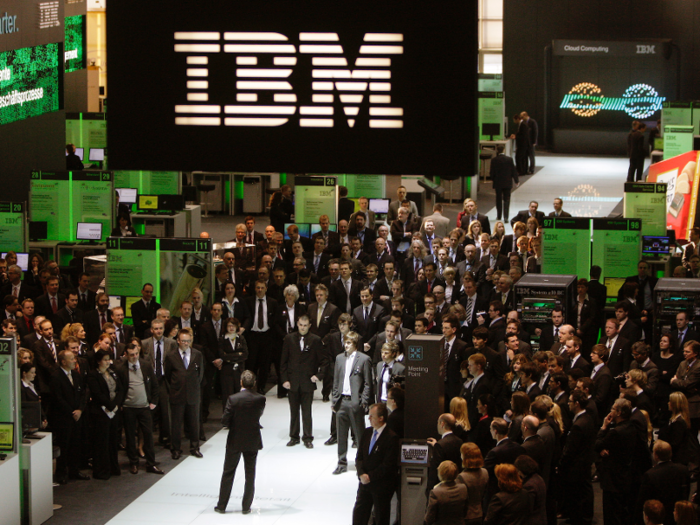 37. IBM: 3.0% of business students ranked the technology stalwart as one of their top five ideal employers.