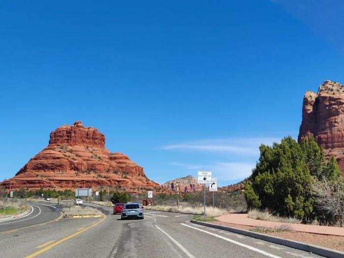 We got up early the next morning to check out the Red Rocks of Sedona.