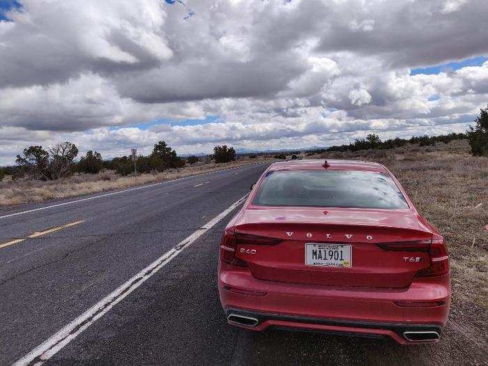 After a few hours at the Grand Canyon, we headed south back toward Phoenix. All the snow from a few hours earlier had melted.