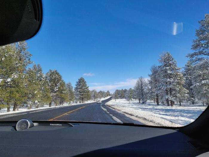 In fact, a late March snowstorm turned the landscape of Northern Arizona into a temporary winter wonderland.