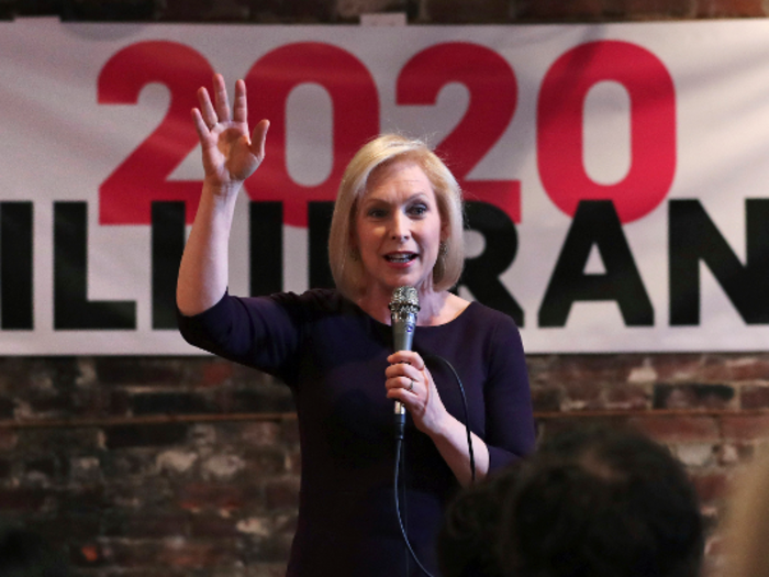 Kirsten Gillibrand tried to fundraise by playing beer pong (with water).